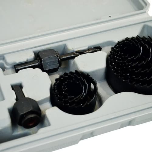 Set Mecha Sierras Copa Para Madera 19-64 Mm Kit 11 Piezas
