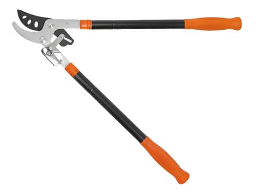 Tijeras De Podar Tramontina Tipo Bypass En Acero 46,5 A 78,5 Negro Naranja