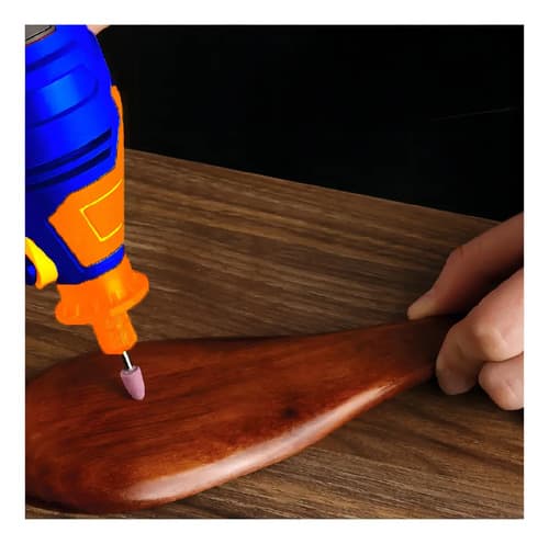 Mini Torno Wadfow Esmeril Inalámbrico Pulido+cable Tipoc Frecuencia 50 Hz/ 60 Hz Potencia 0 W