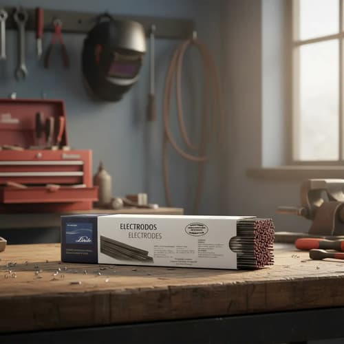 Electrodo Aga - Linde R11 3.25mm X 1kg Punta Roja Gris