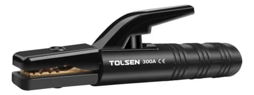 Pinza Porta Electrodo Tolsen De 300 A Para Soldadura Profesional