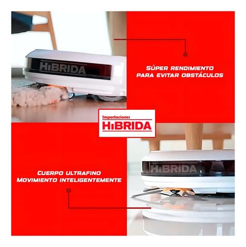 Aspiradora Robotica Ingco Vcrr30201 Blanco
