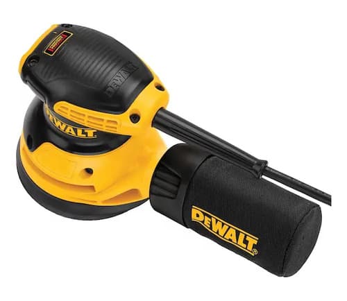 Lijadora Profesional Roto Orbital Dewalt Lixadeira Roto Orbital Dwe6421-b2 Con Sistema Velcro Amarilla 50hz/60hz 280w Amarillo 50 Hz/60 Hz