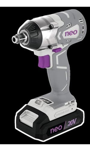 Llave Impacto Y Atornillador 1/2 Brushless Ali1012/1/20c1 Gris 50 Hz