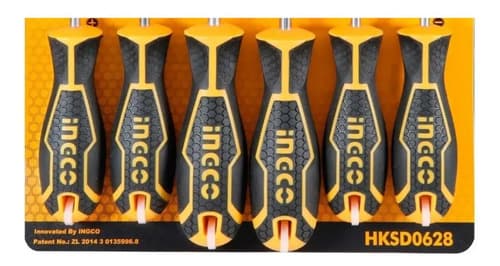 Juego De Destornilladores Philips Ingco De 6 Piezas