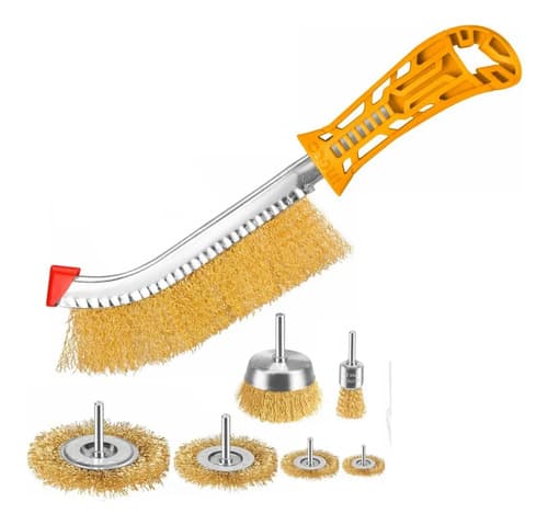 Cepillos De Alambre Set X 7 Ingco