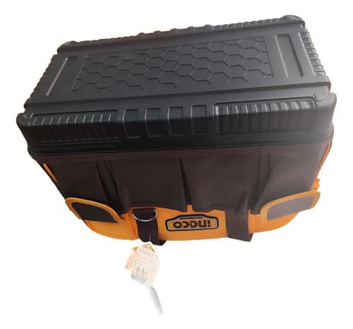 Bolso Industrial Porta Herramientas 16 PuLG Ingco Htbg10 Amarillo