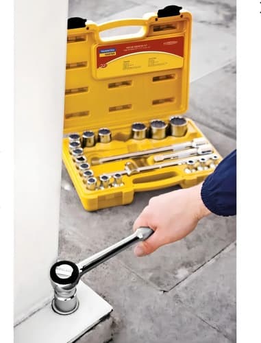 Juego Dados 22 Piezas Encastre 1/2'' Tramontina Master - Fc