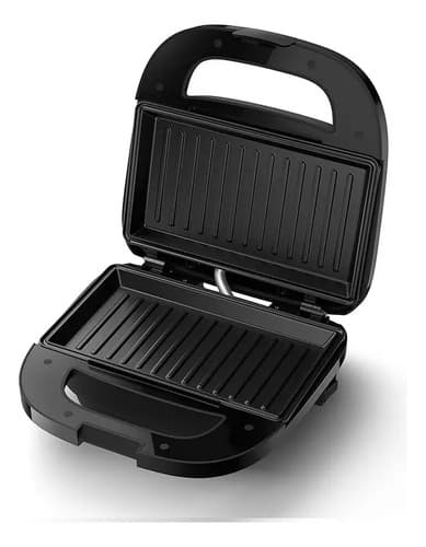 Sandwich Maker Philips Hd2330 Sandwichera 750w Grill Color N Negro