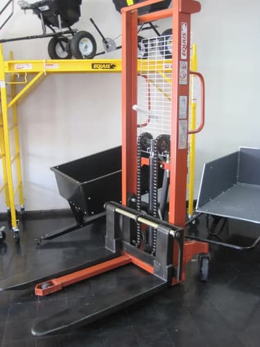 Apilador Transpaleta Manual 2000kg 1.6m Equus Rojo