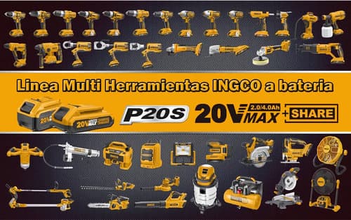 Bateria 4ah Litio 20v Volt Ingco Para Linea Multiple Herrami