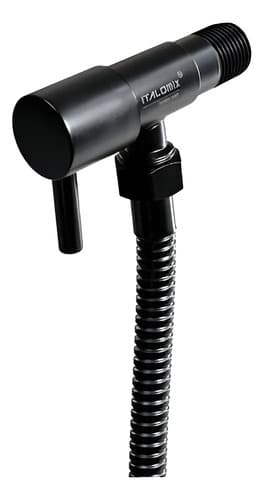 Ducha Higienica Negra Metalica Italomix Lh-3325