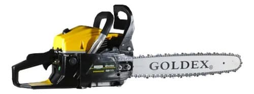Motosierra A Nafta Goldex 16'' 45cc Ideal Uso Profesional Amarillo