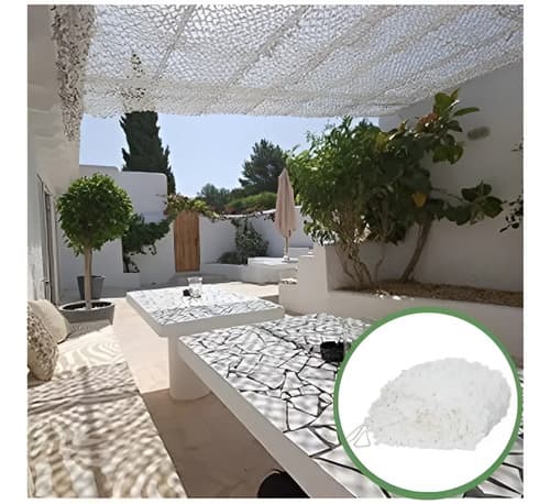 Malla Sombra Red 2x3 Mts Blanca Blanco