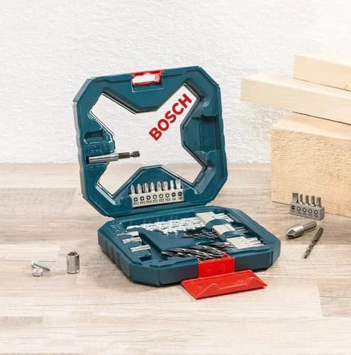 Set Bosch 34 Piezas Atornillar Y Taladrar Puntas Mechas