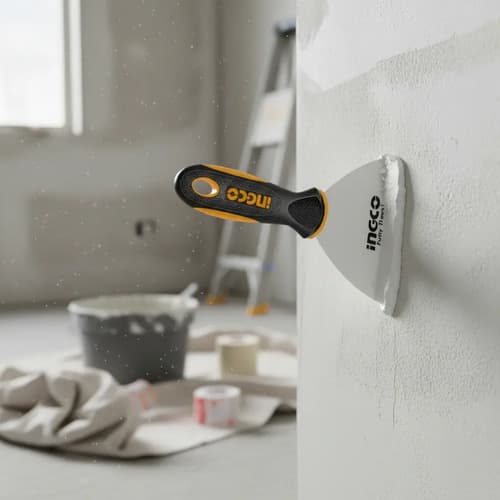 Ff Espatula Pintor 100mm Acero Inoxidable Ingco Hput08100