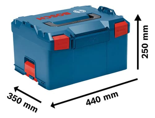 Maletín De Herramientas L-boxx 238 Tools Profes De 18 V. Color Turquesa Bosch Azul