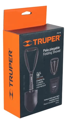Pala Plegable 18'' Truper Ple-18 Color Negro Negro