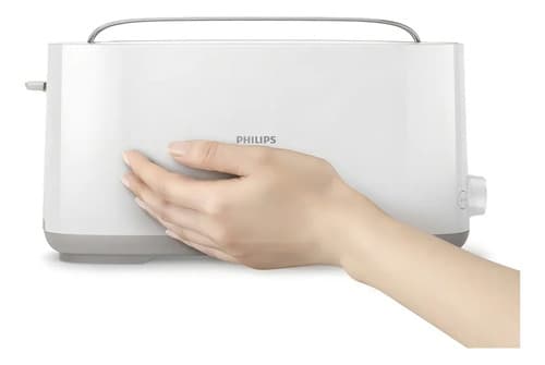 Philips Hd2590/00 Tostadora Pan Frances Y Lactal 7 Niveles Color Blanco