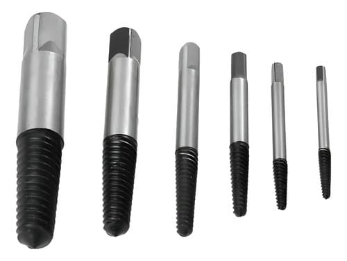 Kit 6 Contra Macho Extractor De Tornillos Ingco Ase106