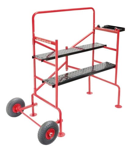 Mini Andamio Equus Con 2 Ruedas Inflable Bandeja Rebatible