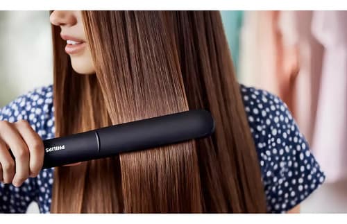 Planchita De Pelo Philips Straightcare Essential Bhs376_00 Bhs376/00 Negra Negro