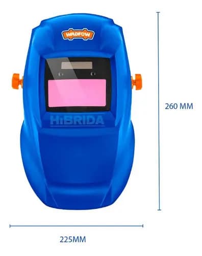 Careta Soldar Fotosensible Wadfow Wwh-2501 - Eli Color Azul