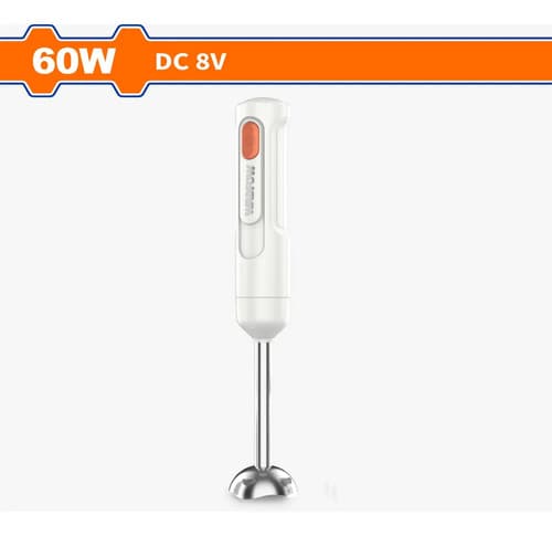 Mixer 60w Recargable Con Cable Usb Wadfow Wfn037t Blanco