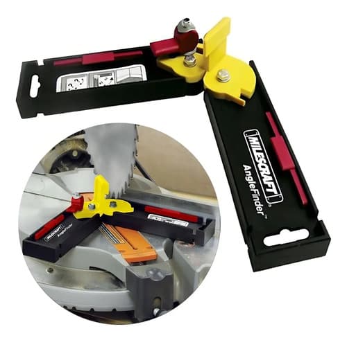 Escuadra Milescraft Anglefinder De 35 Cm Para Geometría Y Carpintería Negro