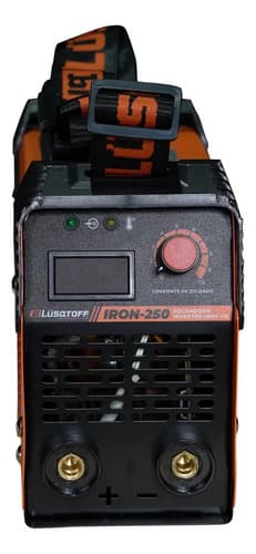 Soldadora Inverter Mma Inversor 180a Anti Stick Lusqtoff Color Naranja Frecuencia 50 Hz/60 Hz Naranja/negro