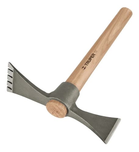 Pico Punta Y Pala Truper Mart-th Con Mango De Madera
