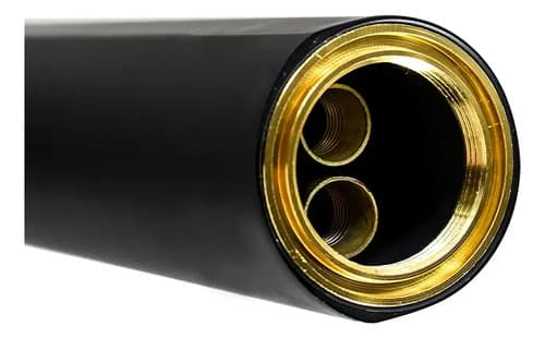 Canilla Negra Lavatorio Alta Italomix Lh-3845 Negro Mate