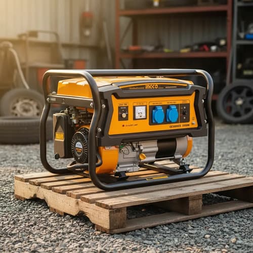 Generador 3.5 Kw Arranque Electrico Ingco Ge35006es