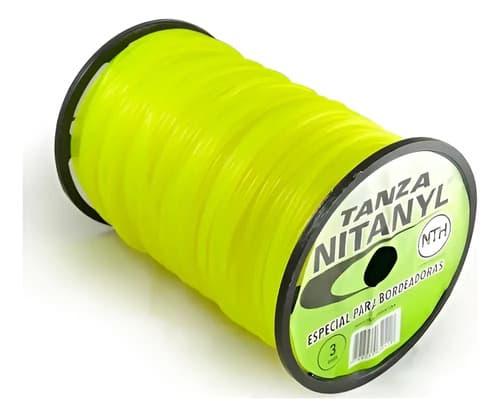 Tanza Para Bordeadora 2,0 Mm 270 Metros Amarillo