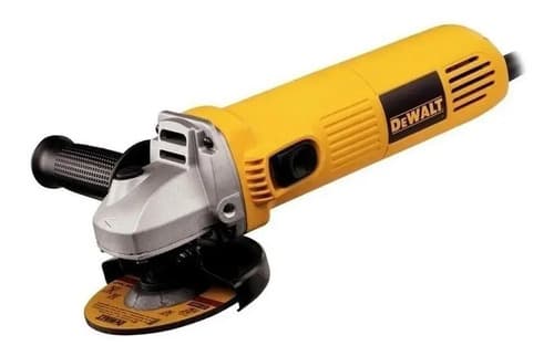 Miniamoladora Angular Dewalt Amoladoras Angulares Dwe4010 De 50 hz Color Amarillo 750 w + Accesorio