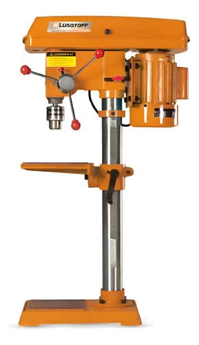 Taladro Perforador De Pie 16mm 1/2 Hp Tb16 Lusqtoff - Naranja