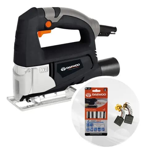 Sierra Caladora De Mano Daewoo 450w Metal/madera + 5 Sierras