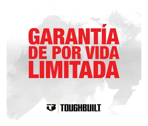 Rodilleras Proteccion Trabajo Industrial Uso Rudo Toughbuilt Color Negro