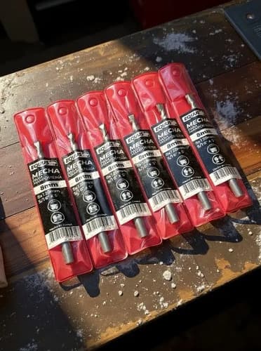 Set De 5 Mechas Para Hormigón Equus De 8 Mm