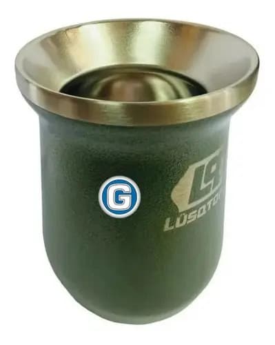 Mate Acero Inoxidable Térmico 300 Ml Lusqtoff Verde Liso