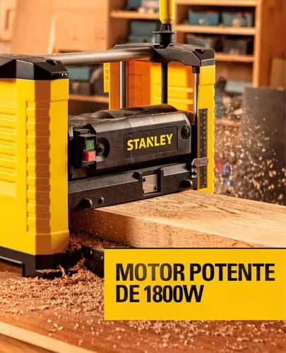 Plaina Desengrossadeira Portátil Stanley Stp18-b2 1800w Amarillo