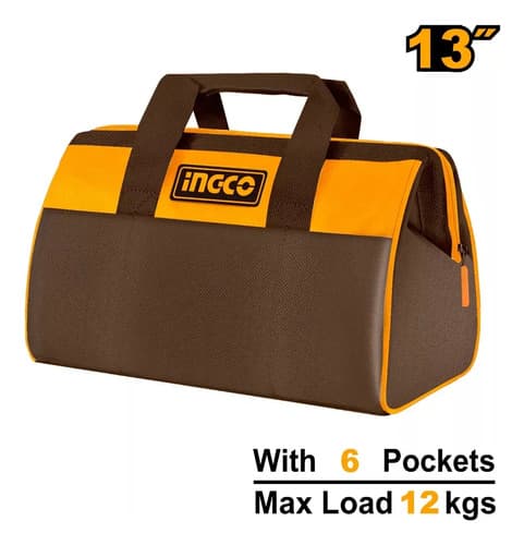 Caja De Herramienta Bolso Maletin Valija 13 Pulgadas Ingco Amarillo
