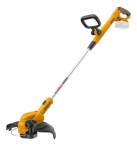 Bordeadora A Bateria 20v P20s Ingco Cgtli20328 Color Amarillo