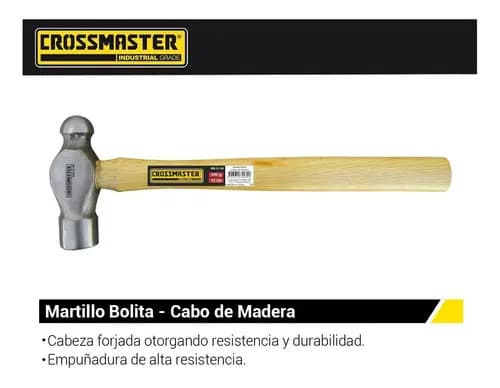 Martillo Bolita Cabo Madera 340 G Crossmaster 9969108