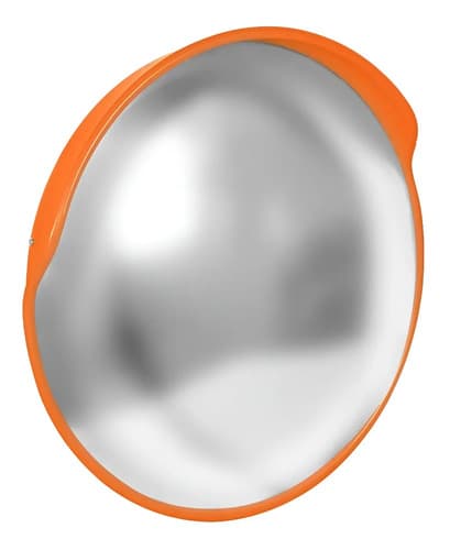 Espejo Convexo Concavo 45cm Seguridad Esquinas Bodega Truper