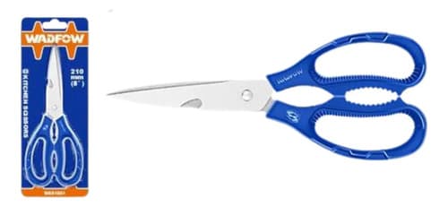 Tijera De Cocina Wadfow Para Corte Recto, Azul