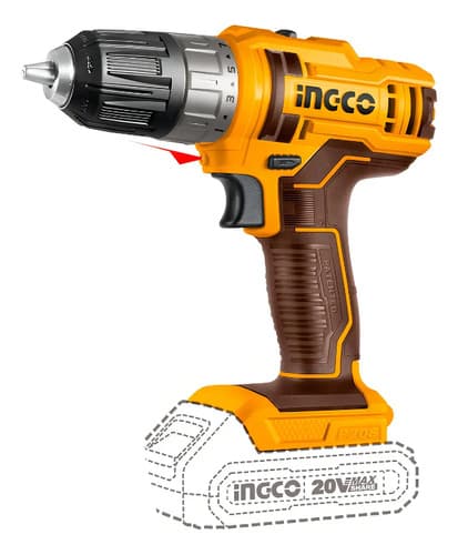 Kit Taladro + Llave De Impacto A Bateria Ingco Cosli230702