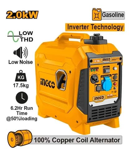 Generador Inverter 2.0kw Ingco Gei23006