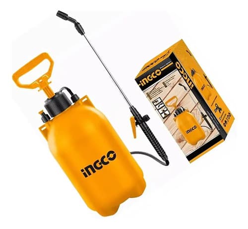 Pulverizador Fumigador Manual Lanza Mochila 8l Ingcohspp3082 Color Naranja