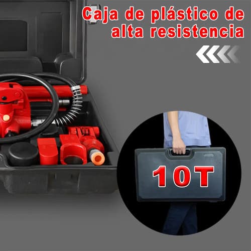 Gato Hidráulico Kepoureomq Porto Power De 10 T